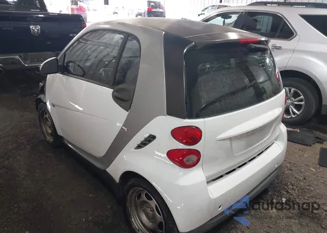2012 Smart Fortwo Passion/Pure from USA, damaged, VIN WMEEJ3BA0CK577406